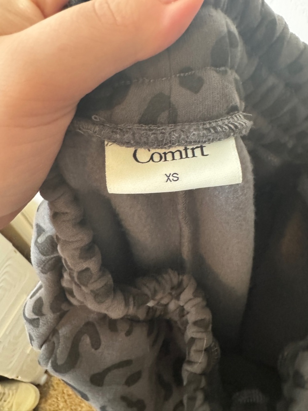 Comfrt Minimalist Straight Leg Sweatpants Women’s XS Limited Edition Panther - Picture 5 of 6